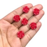 Conta Entremeio Flor 12mm Abs - 20 Gramas - Imagem 2