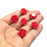 Conta Entremeio Flor 12mm Abs - 20 Gramas - Imagem 3