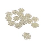 Conta Entremeio Flor 19mm Abs - 20 Gramas