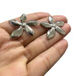 Base Brinco 30mm Níquel - 1 Par - Imagem 3