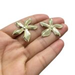 Base Brinco 30mm Dourado – 1 Par - Imagem 3