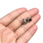 Terminal Colagem 9x6mm Níquel - 1 Und - Imagem 2