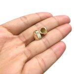 Terminal Colagem 9x6mm Dourado – 1 Und - Imagem 3