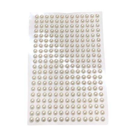 Cartela Meia Pérola 6mm – 1 Und