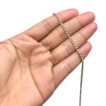 Corrente Strass Vidro SS6.5 Dourado – Metro - Imagem 2