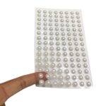 Cartela Meia Pérola 8mm Branco – 1 Und - Imagem 2