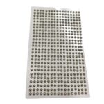 Cartela Meia Pérola 4mm Prata – 1 Und