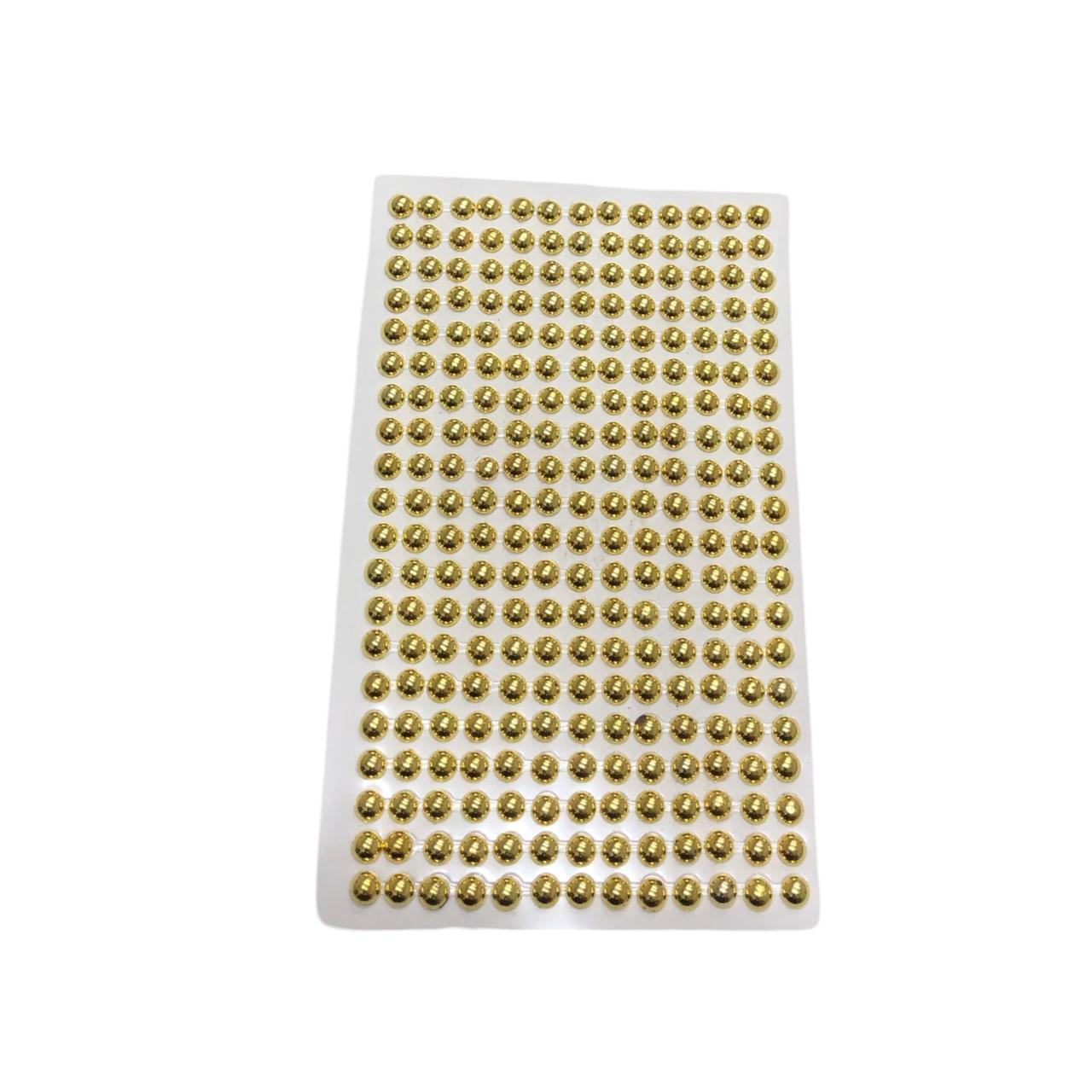 WhatsApp Image 2025-12-09 at 08.55.26 (6) Cartela Meia Pérola 6mm Dourado – 1 Und - Imagem 1