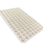 Cartela Meia Pérola 8mm Pérolado – 1 Und - Imagem 3