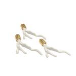 Pingente Imitação Coral 53mm C/ Terminal Dourado – 1 Und - Imagem 3