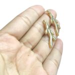 Pingente Galho 31mm Dourado - 1 Und - Imagem 3