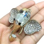 Pingente Elefante 49mm Dourado - 1 Und - Imagem 3