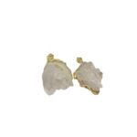 Pingente Pedra Disforme C/ Borda Dourado – 1 Und - Imagem 4