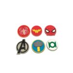 Aplique Heróis Emborrachado - 1 Und