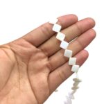 Fio Madrepérola Quadrado 8mm - 1 Fio - Imagem 2