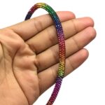 Tubo Strass 5mm Multicor - Metro - Imagem 2