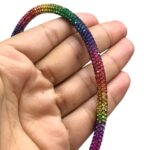 Tubo Strass 5mm Multicor - Metro - Imagem 4