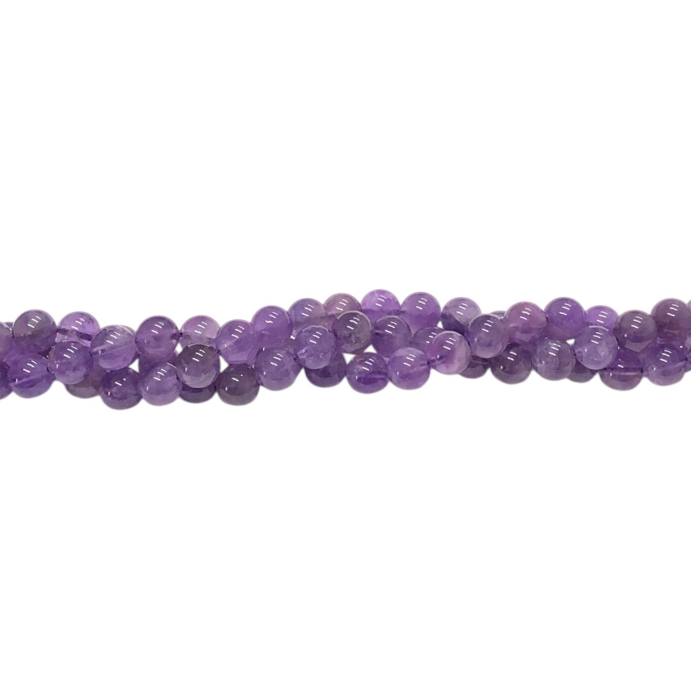 WhatsApp Image 2025-12-17 at 11.09.54 Fio Pedra Bola 8mm Ametista Roxo - 1 Fio - Imagem 1