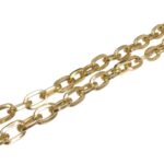 Corrente Oval 4.0 Alumínio Dourado - Metro - Imagem 4