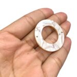 Entremeio Imitação Madrepérola 35mm C/ Furo - 1 Und - Imagem 3