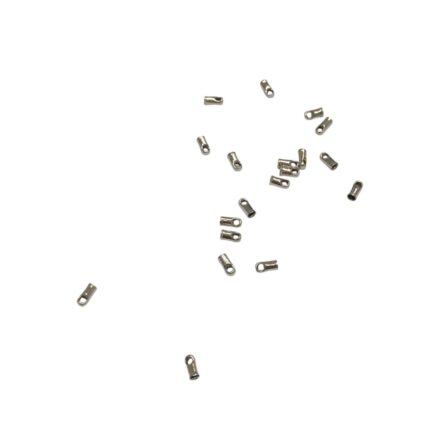 Terminal Rabo Rato 1.2mm Latão Níquel - C/20 Unds