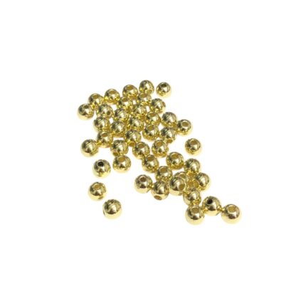 Bola Lisa Abs Dourado Exclusivo 6mm – 5 Gramas