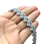 Aljofre Cacho Uva C/Strass Abs 14mm Níquel – Metro - Imagem 5