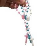 Terço Infantil 12cm Plástico - C/ 12 Unds - Imagem 3