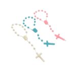 Terço Infantil 12cm Plástico - C/ 12 Unds