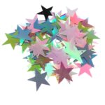 Paetê Pastilha Estrela 27mm Plástico - 20 Gramas