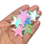 Paetê Pastilha Estrela 27mm Plástico - 20 Gramas - Imagem 2