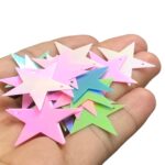 Paetê Pastilha Estrela 27mm Plástico - 20 Gramas - Imagem 3