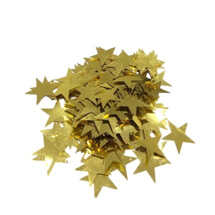 Paetê Pastilha Estrela 27mm Plástico – 20 Gramas