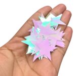 Paetê Pastilha Estrela 27mm Plástico – 20 Gramas - Imagem 2