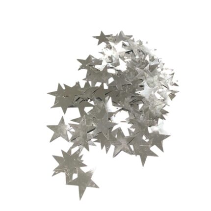 Paetê Pastilha Estrela 27mm Plástico – 20 Gramas