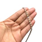 Galão Aljofre Strass 4mm Abs Sintético Dourado – Metro - Imagem 2