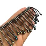 Galão Franja Strass 60mm Abs - Metro - Imagem 4