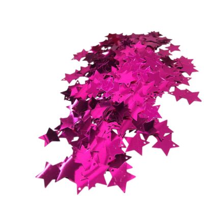 Paetê Pastilha Estrela 16mm Plástico – 20 Gramas