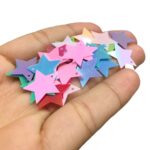 Paetê Pastilha Estrela 16mm Plástico – 20 Gramas - Imagem 3