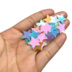 Paetê Pastilha Estrela 16mm Plástico – 20 Gramas - Imagem 2