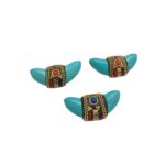 Entremeio Chifre Nepal 22x48mm - 1 Und - Imagem 4