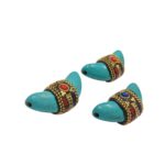 Entremeio Chifre Nepal 22x48mm - 1 Und