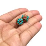 Entremeio Bola 12mm Decorada - 1 Und - Imagem 4