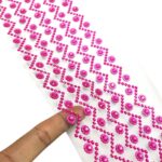 Cartela Termocolante Strass Flor – 1 Und - Imagem 2