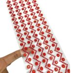 Cartela Termocolante Strass Flor – 1 Und - Imagem 2