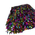 Franja Galão Paetê 20cm Multicor - Metro - Imagem 5