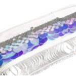 Galão Franja De Paetê Furta-Cor Abs - Metro