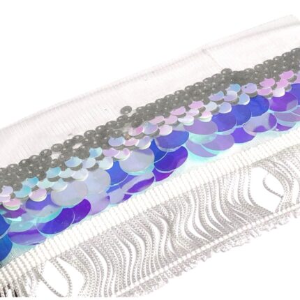 Galão Franja De Paetê Furta-Cor Abs - Metro