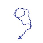 Colar Macramê Terço 45cm - 1 Und