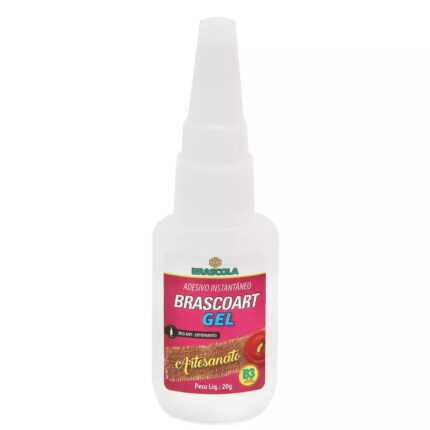 Cola Instantânea Brascoart Gel - 20g